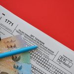 Indonezyjski formularz podatkowy 1771 dla podatników korporacyjnych roczne oświadczenie podatkowe o dochodzie z piórem