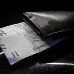 polish, zloty, 500, bills, money, cash, currency, monetary, banknote, business, finances, pln, poland, leather, wallet, black business, black money, black finance, black company