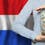 Biznes finansowy i wymiana walut w Holandii