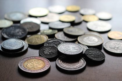 dime, money, pln, buck, poland, small change, pennies, financial, inflation