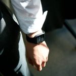 Apple Watch on person's wrist